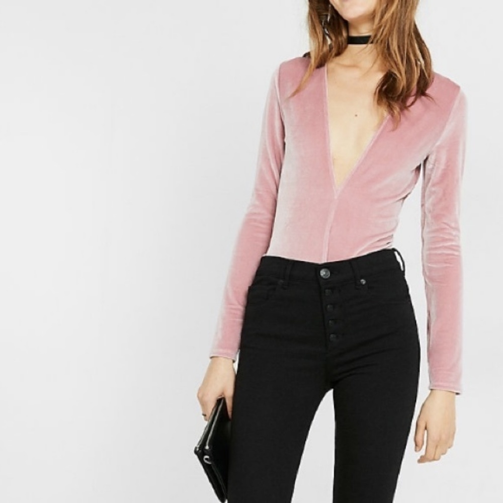 NWT Express Deep-V Bodysuit